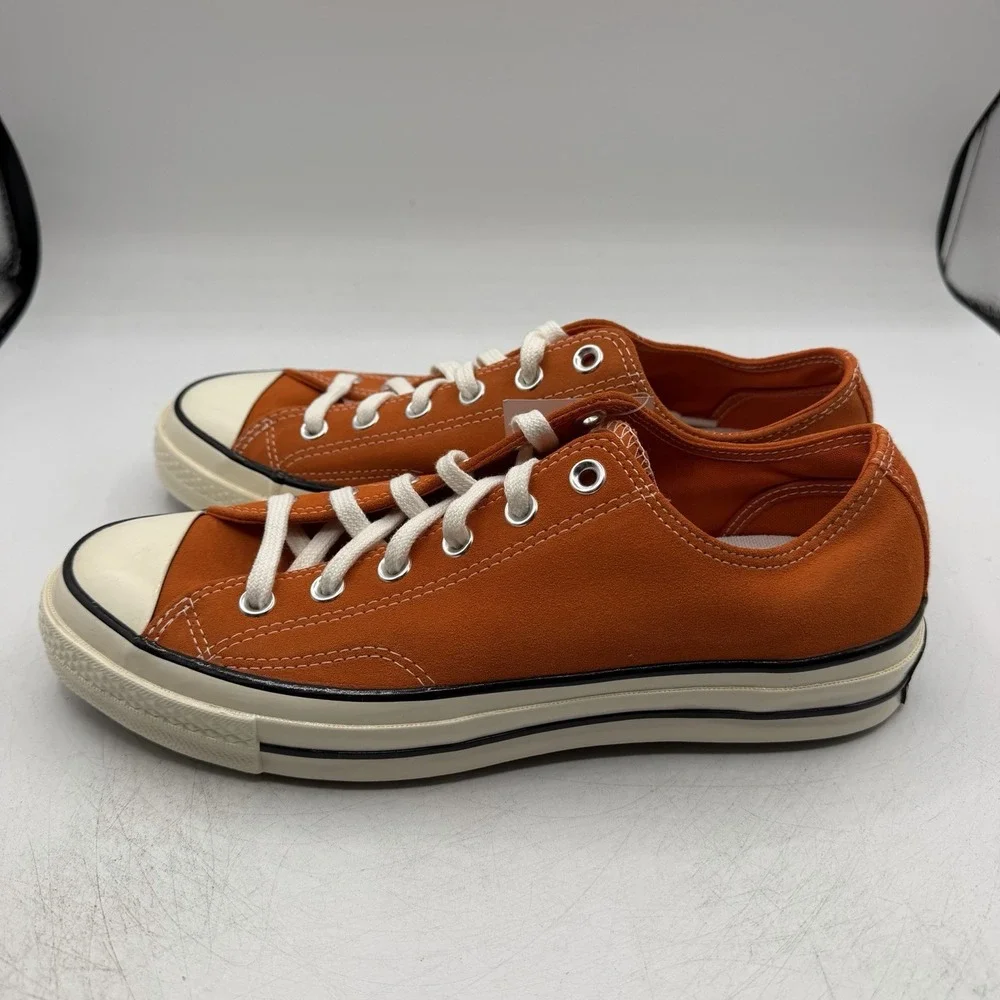Converse Chuck 70 Ox Suede Shoes Mens Sz 11 Campfire Orange Sneaker CTAS 166217C